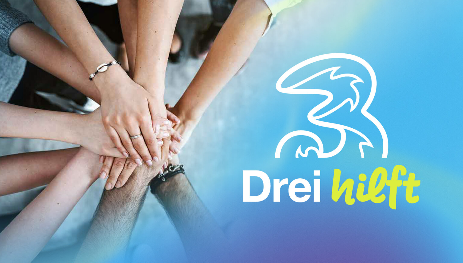 Logo Drei hilft