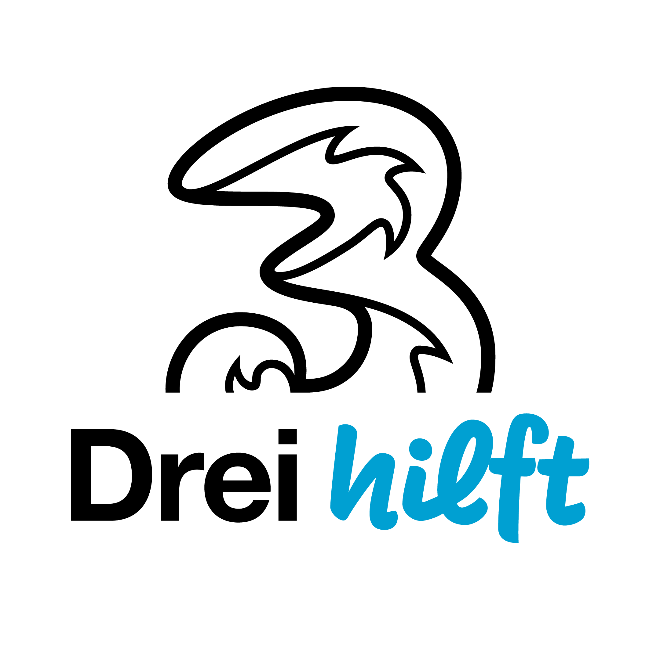 Logo Drei hilft