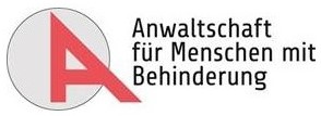 Logo Anwaltschaft für Menschen mit Behinderung