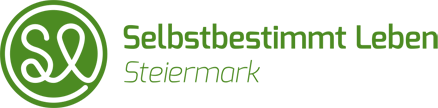 Logo selbstbestimmt Leben Steiermark